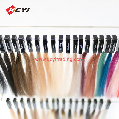 Counter Acrylic L Shape Wig Hair Extension Hanging Rack Metal Wire Stationary Display Movable Stand Holder