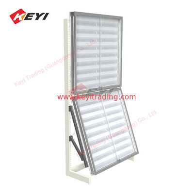 Trading Card Display Cases Hobby Station Display Rack Aluminum Metal Frame Display Stand with Sliding Door for TCG Cards