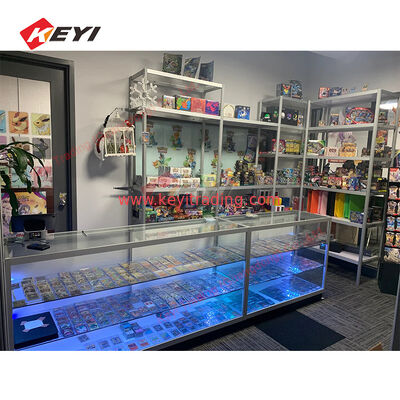 Newest Large Capacity Double Sided Display Stand TCG Cards Display Case Sport Cards Collectible Trading Card Stand