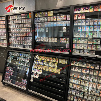 Factory Sales New Design Custom Single PSA Graded Card Slab Led Display Stand Trading Card Display case For Sports Trading Card Case TCG Cards