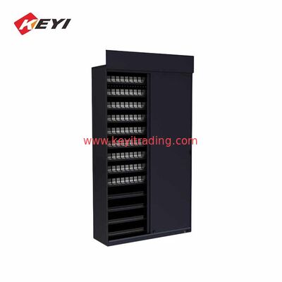 Wholesale Custom Lockable Metal Cigarette Cabinets Retail Cigarettes Shelf For Sale