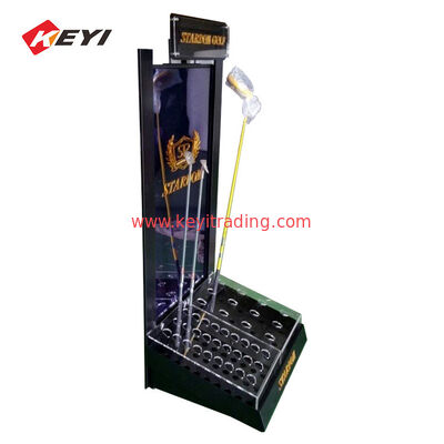 Made In China High Quality Floor Standing Metal And Acrylic Golf Club Display Rack