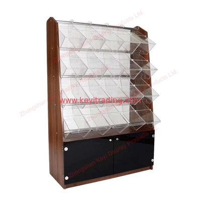 Fashion Acrylic Display Racks Cosmetic Retail Shelf Acrylic Bins Display Cabinet Cosmetic Wholesale Cosmetic Display