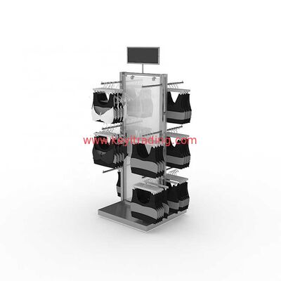 Customized Lingerie Store Display Furniture Underwear Display Rack For Bra